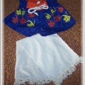 NEW Stuffed Animal Outfit - Boy Swim Trunks with towel